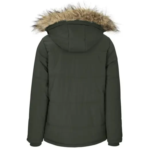 Mens Cederberg Parka Jacket Olive Back